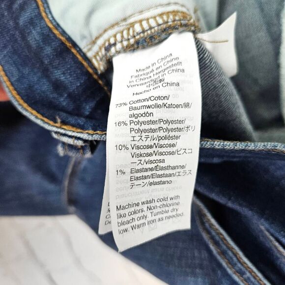 MADEWELL Roadtripper Classic Womens High Rise Med Wash Cigarette Skinny Jeans 26 - Picture 5 of 9